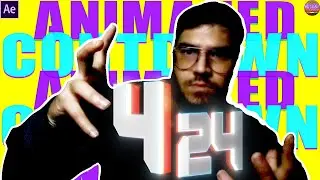 How To Make COUNTDOWN Effect in After Effects | #mvstudio | Tutorial Video