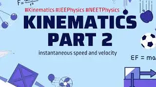Kinematics &ndash; Part 2 Instantaneous Motion &bull; Free Fall &bull; Relative Velocity