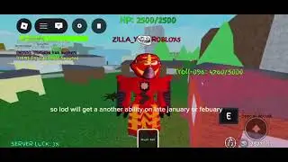 Lord of darkness's new ability (game name: trollge universe incident) Roblox