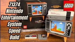 LEGO Super Mario 71374 Nintendo Entertainment System NES Time-lapse Speed Build