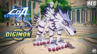Garurumon New Mount PV CN server | COA x Digimon