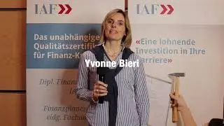 Nach der IAF-Diplomfeier: Yvonne Bieri, eidg. Dipl. KMU-Finanzexpertin