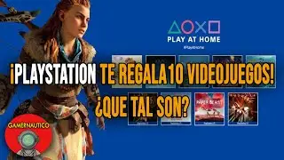 &iexcl;PLAYSTATION REGALA 10 JUEGOS! | PLAY AT HOME | &iquest;CUALES SON?🤔