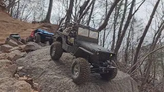Enjoy RC CAR hiking on the weekends 2 - Team Scale Trail GoldMoon 2024.2.24