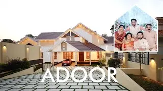A modern Victorian House @ Adoor | 6 BHK | Oranzai Builders