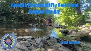 Aventik Riverbend Fly Rod Review, BUDGET friendly, Durable and Smooth Casting! Trout landed!
