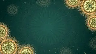 Mandala Islamic Background Animation | Free Rabi Ul Awwal Background Video | No Copyright | KHAN GFX