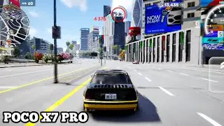 CarX Street Gameplay Test On Poco X7 Pro All High Setting 60 FPS Crazy Result Nakhda Gaming 