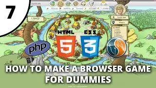How to make a browser game for dummies - Part 7 - PHP / HTML / CSS - Backend of Login Form