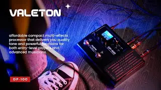 Valeton GP-100 Guitar Bass Amp Multi-Effects with Expression Pedal #valeton #music #guitar #fyp