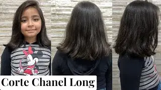 Corte Chanel long em Crianças - Corte rápido e fácil