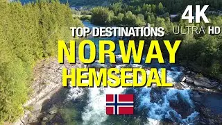 4K Ultra HD | Norway’s Top Destinations Ep 1 – Hemsedal River Rapids & Scenic Beauty 🇳🇴🌊