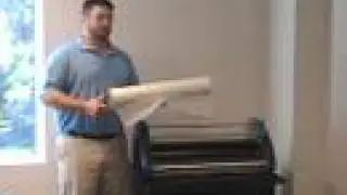 Threading A Roll Laminator