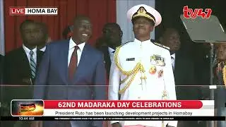 Kenya Air Force jets roar over Raila Odinga Stadium in proud fly-past during #MadarakaDay2025! 🔥🔥