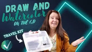 Drawing & Watercolor Travel Kit