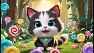 Cookie Cat and the Jellybean Jungle | Sweet Adventure Song for Kids | Jellybean Fun Rhyme