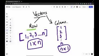 What is column vector and row vector ? How are they both different ?
