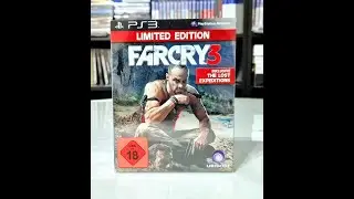 Распаковка Far Cry 3 Limited Steelbook Edition для PS3