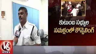Police Continues Counselling For Drunkards In Traffic Training Institutes | Drunk & Drive | V6 News