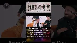 Asan Group - Biser Sax- Kocheka Canim Sax HIT 2025/2026 #leoton #music #studio #duisburg #shorts