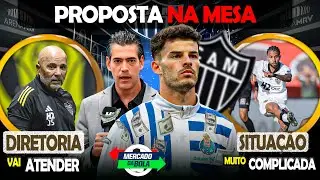 😮 GALO FAZ OFERTA POR PORTUGUÊS 🎯 ATLÉTICO VAI ATENDER PEDIDO?🚨 ALEXSANDER PREOCUPA | #galo