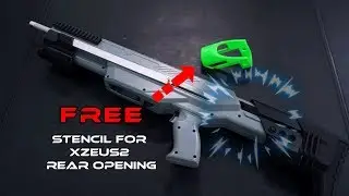 xzeus2 Free 3D Printable Rear Opening Mod Stencil