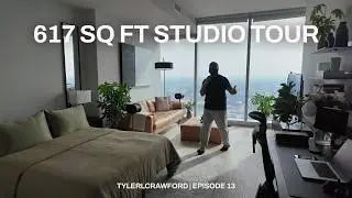 Downsizing to 617 Sq Ft Was My Best Decision | Studio Tour