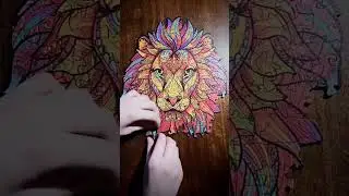Lion Puzzle and Music 🎧❤