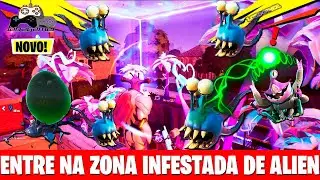 ENTRE NA ZONA INFESTADA DE ALIEN FORTNITE