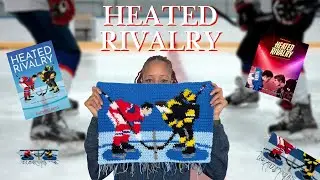 I crocheted a Heated Rivalry tapestry and I am completely obsessed with it! | crochet vlog