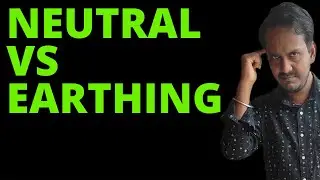 What Is The Difference Between Neutral And Earthing ? | Neutral VS Earthing Explained | #TechnoSaju