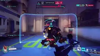 Overwatch 2 how to deal with nano blade and 2 Reinhardt
