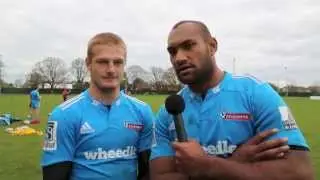 Media Scrum with Captain Crotty