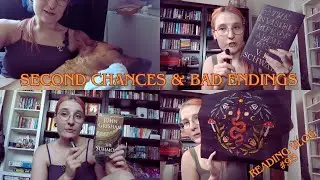 disappointing endings & giving a book a second chance | weekly reading vlog 93