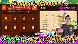 もうすぐクラフトレベル14!!初のmysticルーン引けるか!? Axie Origins Season 1 Challenger Arena gameplay【Axie Infinity LIVE】