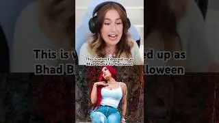 Кто помнит это видео?! 😂 #реакция #сияние #bhadbhabie #хеллоуин
