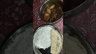 Enjoy Mutton curry Rice Roti 😊