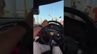 She wanted lift in a Ferrari! #supercar #ferrari