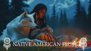 The Wolf Spirit Guide - Shamanic Meditation Music - Native American Flute Music for Healing
