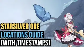 Dragonspine Guide &ndash; All Starsilver Ore Locations [With Timestamps] | Genshin Impact