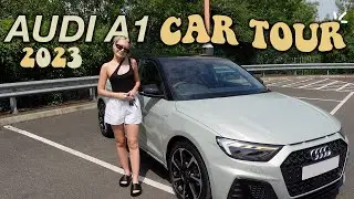 АВТОМОБИЛЬНЫЙ ТУР || Audi A1 Black Edition 2023, серебристый