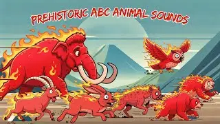 ABC Prehistoric Animals Song | Learn Alphabet & Animal Sounds for Kids | Jumpy Jungle TV