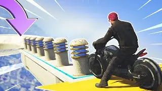 🟢 97.85% IMPOSSIBLE GTA 5 BIKE PARKOUR RACE