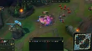 Ahri vs Gnar 1v1 Highlight