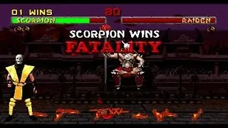 TOP 5 MD 32X | MORTAL KOMBAT II (MIDWAY, ACCLAIM, 1995) - SANGRE EN 32-BITS
