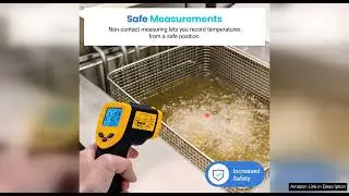 Etekcity Infrared Thermometer Laser Temperature Gun 774, Digital IR Meat Thermometer for Review