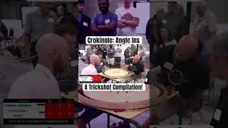 Crokinole Trickshot Compilation: Angle Ins!