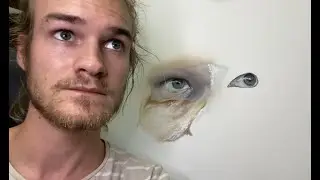 How to paint a hyperrealistic eye in Acrylics (in depth)