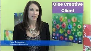 Olee Creative Positive Distraction Art Helps Soothe Hospital Patients