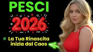 🔥 Pesci, il 2026 ti travolge e ti trasforma